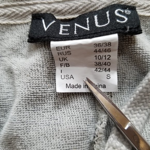 VENUS Blue and Grey Hoodie - Picture 2 of 11